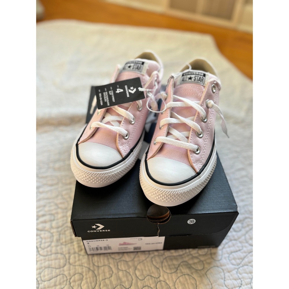 Converse Chuck Taylor All Star Street Slip Pink Kids Sneakers Youth Size 4
